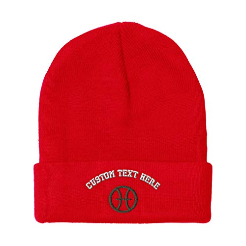 Red Personalized Text Here