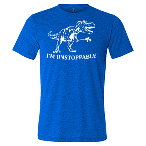 Unstoppable Motivational T-Shirt for Men & Women - Premium Cotton Unisex Tee for Gym, Workout, Running & Everyday Wear