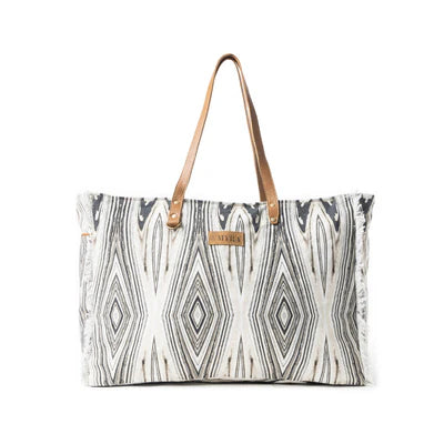 Tribal Spirit Adventure Weekender Bag - Durable Canvas Travel Duffel for Women & Men | Perfect for Weekend Getaways, Gym, Beach & Camping Trips
