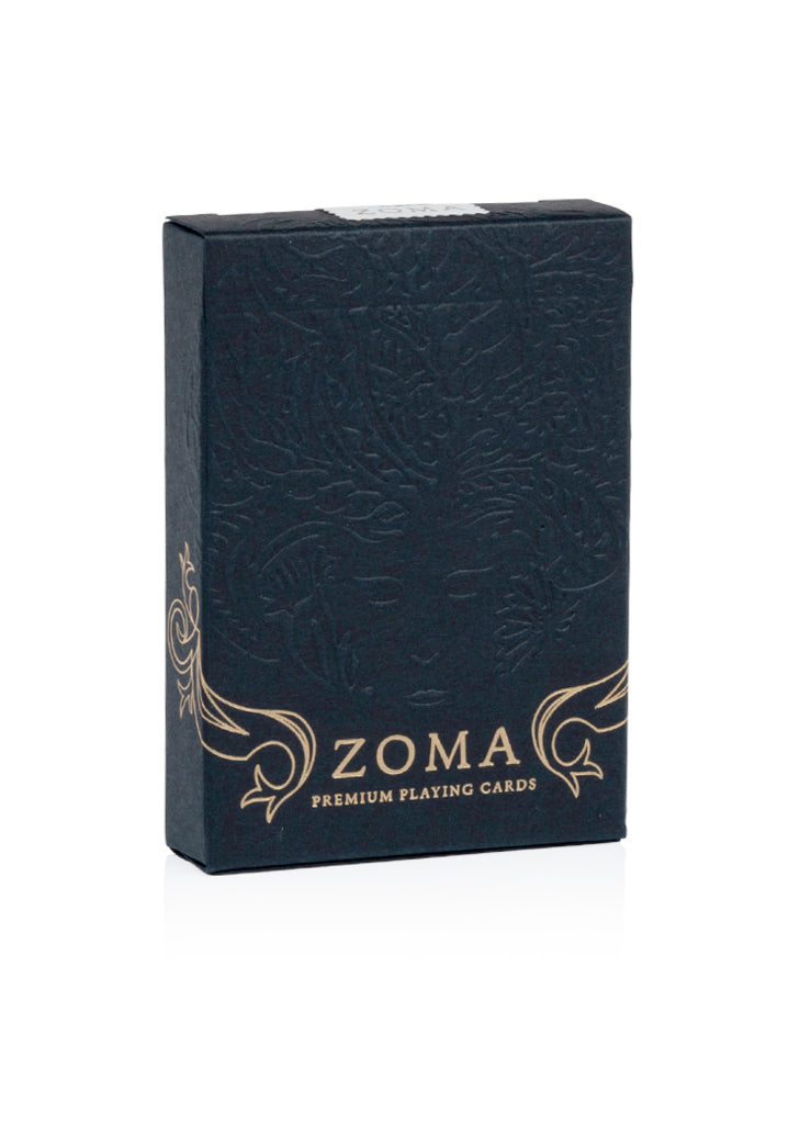 Premium ZOMA Playing Cards - 100% Plastic, Waterproof & Durable for Poker, Magic Tricks & Card Games | Ideal for Casino Nights, Family Gatherings & Travel Entertainment