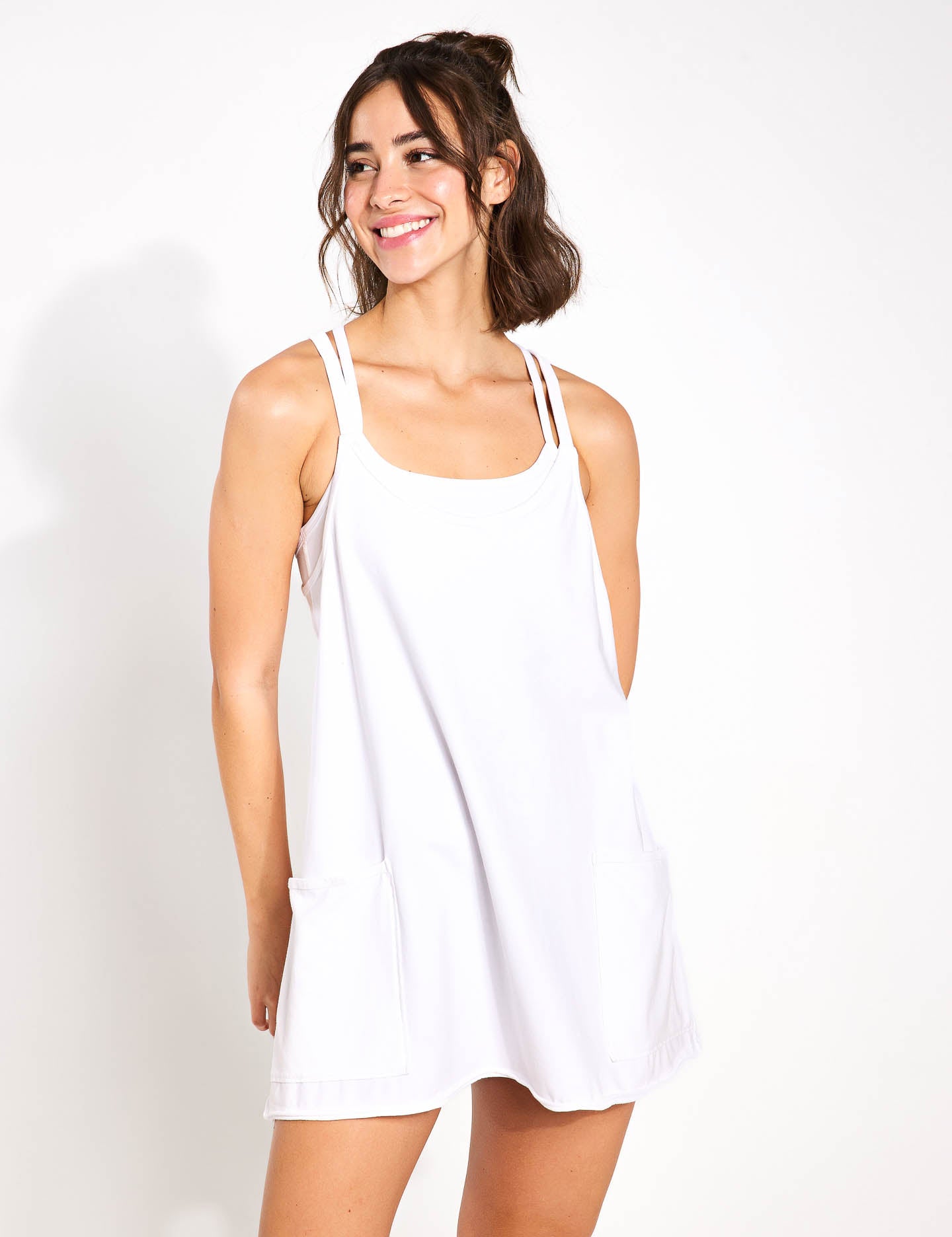 Hot Shot Mini Dress - White | Sexy Bodycon Party Dress for Women | Perfect for Night Out, Club, Date & Special Occasions