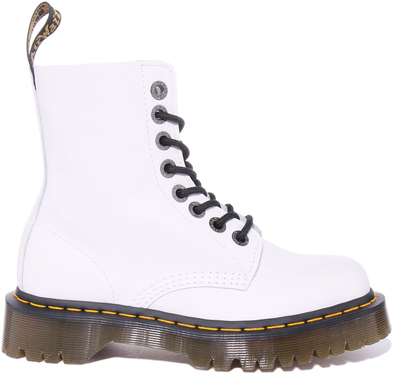 Dr. Martens Unisex & Adult Men's Boots - Classic Leather Combat & Work Boots for Everyday Wear, Fashion & Outdoor Activities