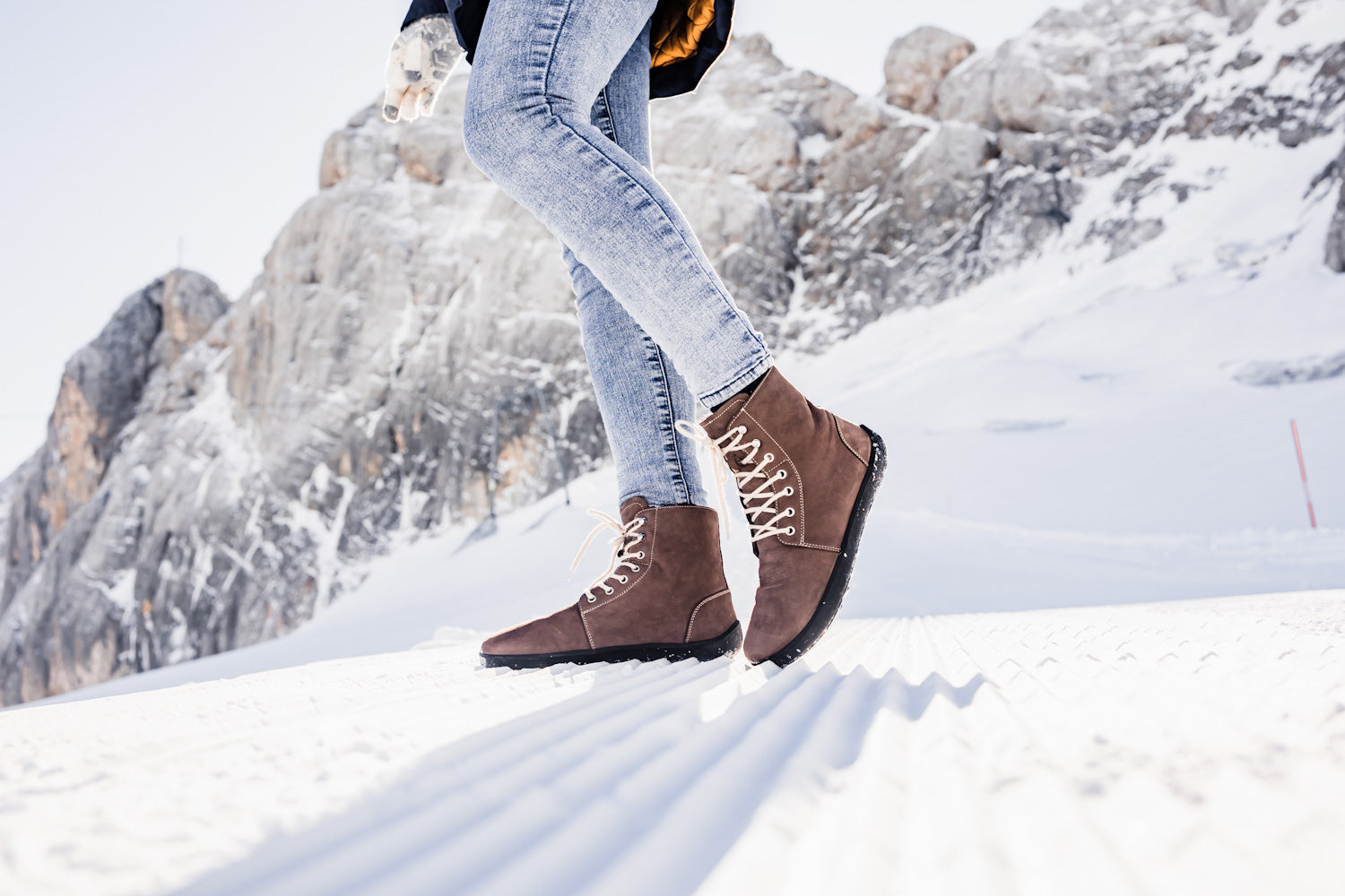 Be Lenka Winter 3.0 Barefoot Boots for Women - Warm Chocolate Brown Minimalist Shoes | Cold Weather Walking, Hiking & Outdoor Activities