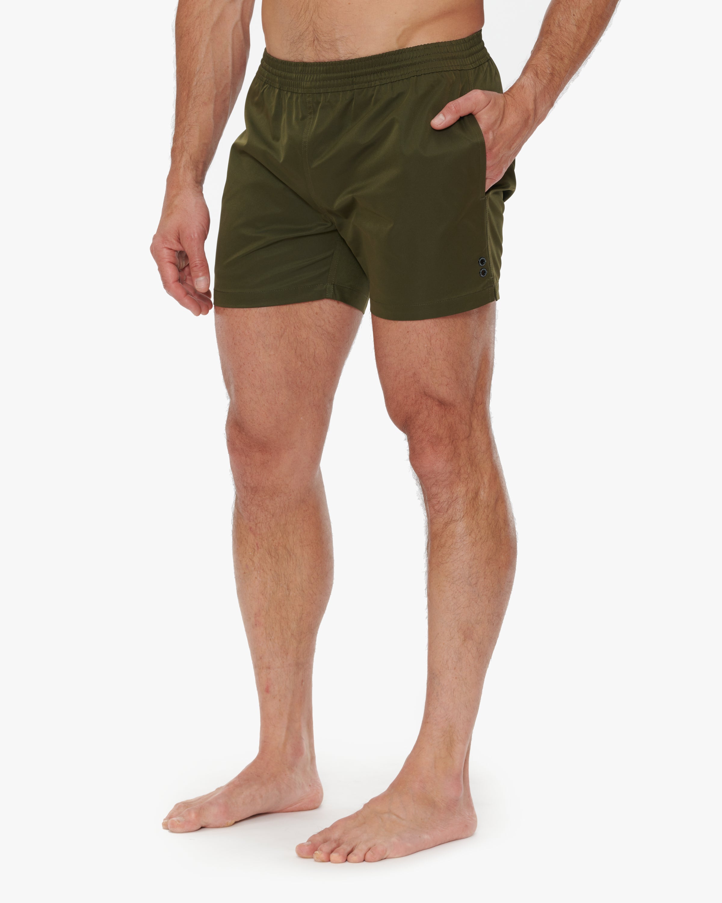 Ron Dorff Men's Lined Exercise Shorts 4-Pack - Comfortable Workout Shorts for Gym, Running & Training - Moisture-Wicking & Breathable Activewear