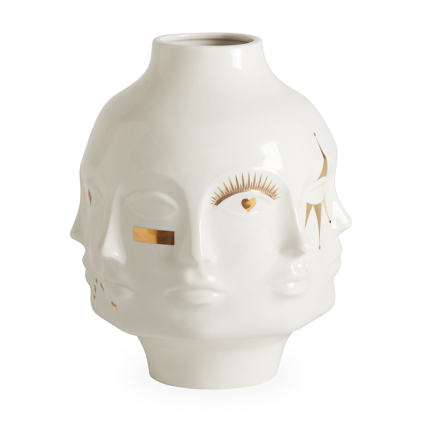 Gilded Dora Maar Large Vase - Elegant Home Decor for Living Room, Office & Wedding Centerpiece