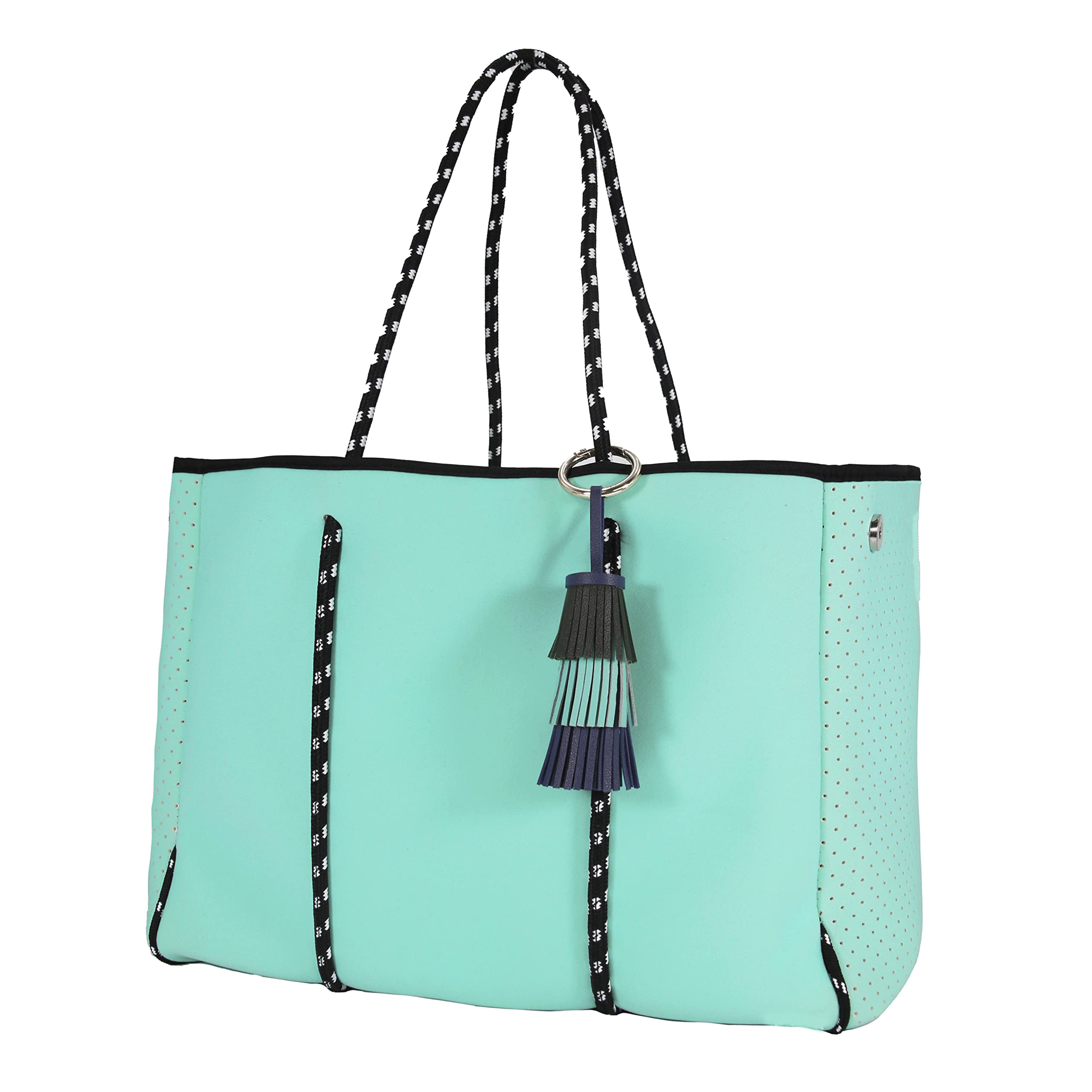 Hibala Neoprene Multipurpose Beach Bag - Waterproof Gym, Travel & Pool Tote for Women & Men - Perfect for Swimming, Yoga, Vacation & Sports Activities