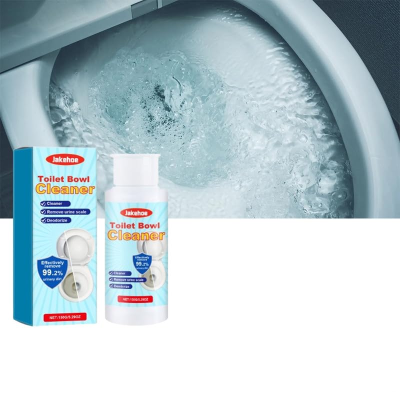 FANSUIT Splash Foam Toilet Cleaner - 5.29oz Active Oxygen Foaming Powder for Toilet Bowl, Squatting Pans, Urinals & Washbasins | Deep Cleans & Deodorizes | Perfect for Bathroom, Kitchen & Household Cleaning