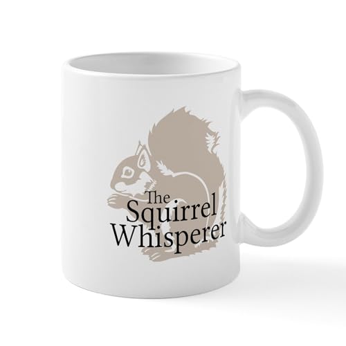 White - The Squirrel Whisperer Mugs