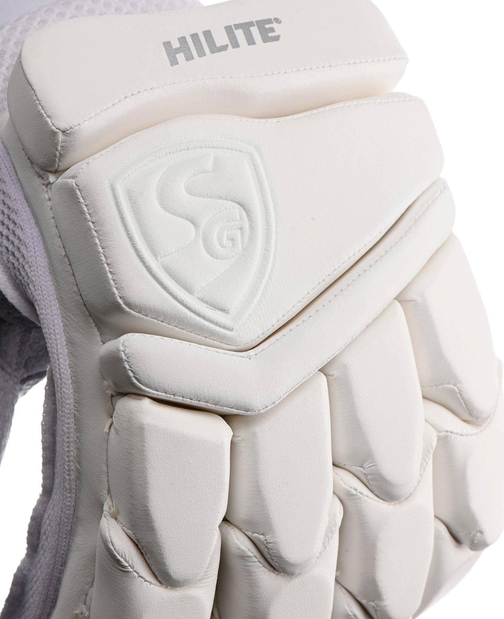SG Hilite White Batting Gloves - Baseball & Softball Training Gloves for Hitting - Perfect for Practice, Games & Fielding