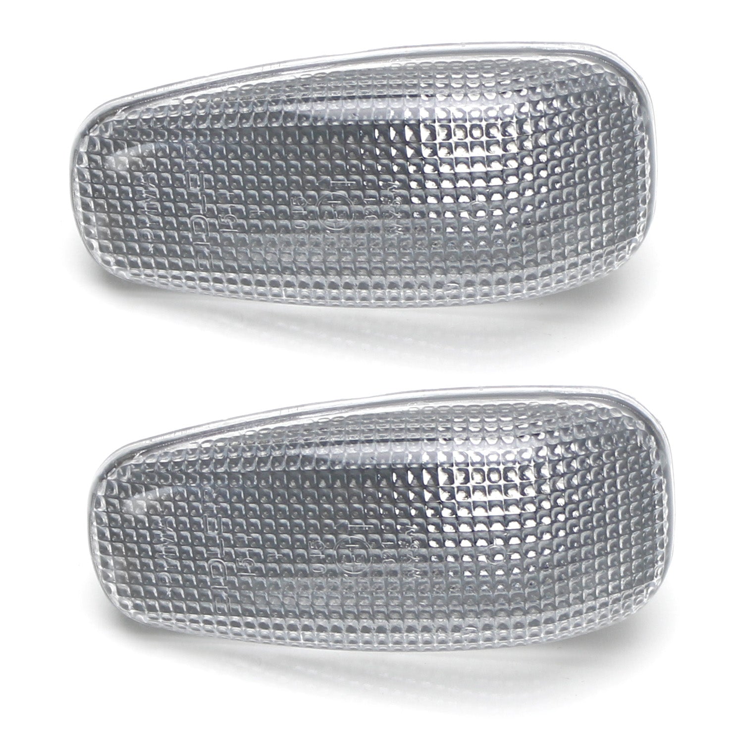Clear Side Marker Light Housings for Mercedes CLK SLK & Sprinter - Smoked Lens Turn Signal Lights - Perfect for Custom Car Upgrades & Nighttime Visibility