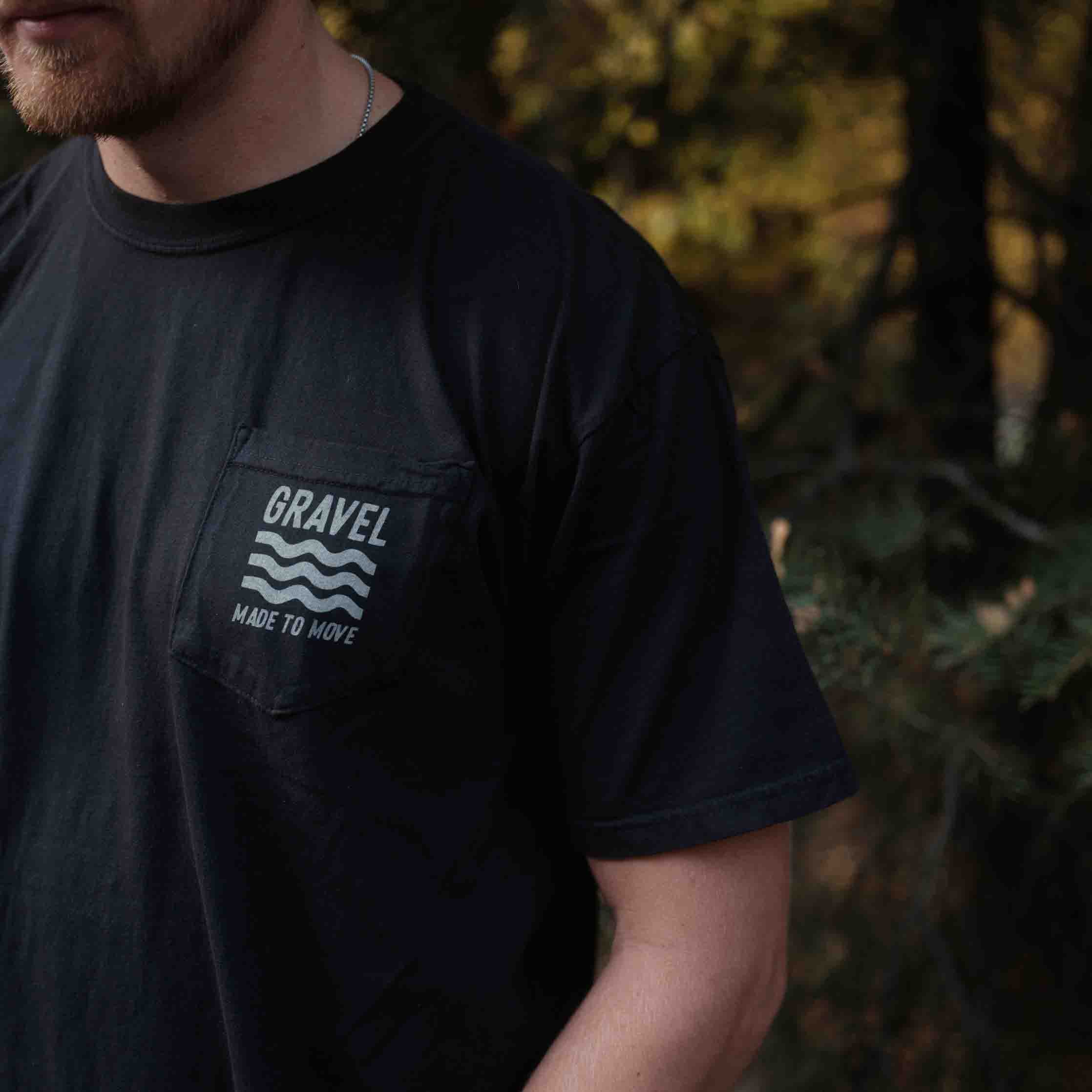 Made To Move T-Shirt for Men & Women - Comfortable Black Activewear Tee for Gym, Running & Everyday Wear