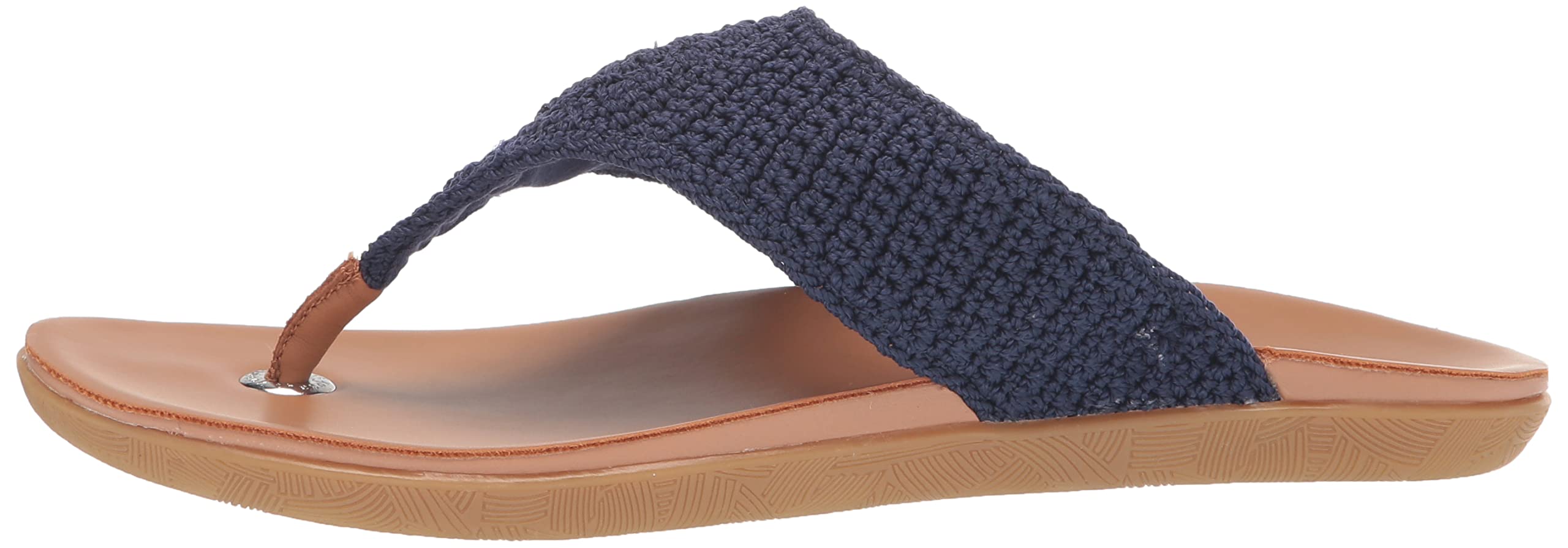 The Sak Shana Crochet Slip-On Thong Sandals for Women - Comfortable Boho Beach & Casual Summer Shoes