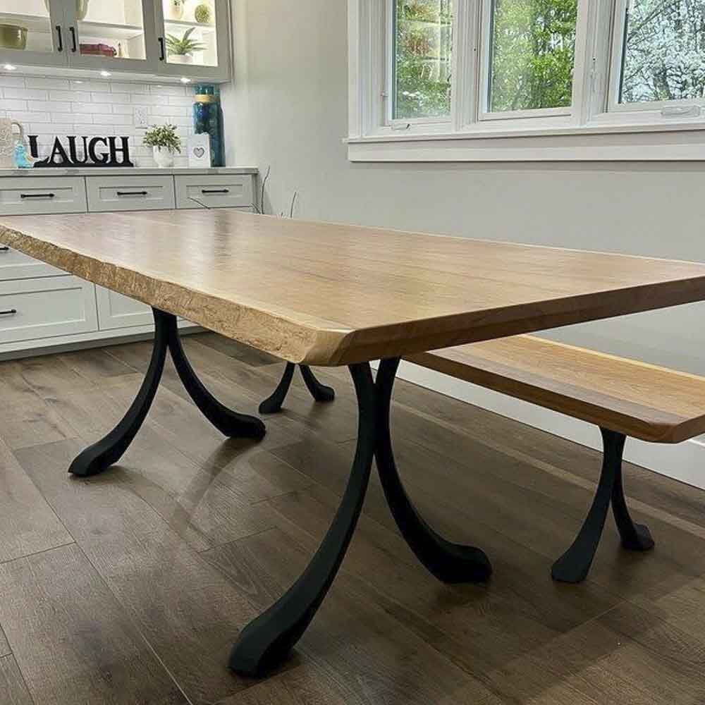 X-Shaped Metal Table Legs 28