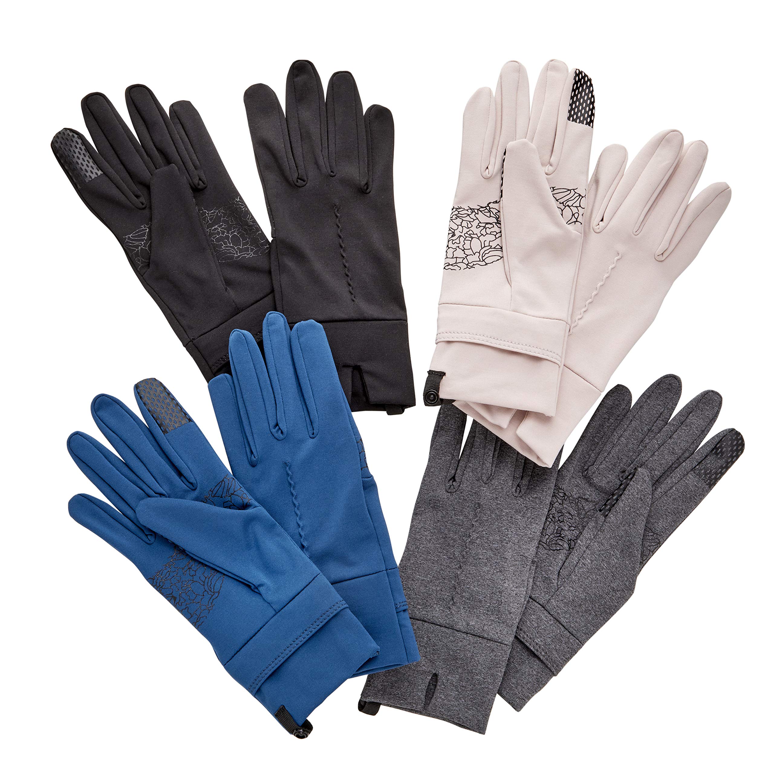 Women's All-Season Touchscreen Gloves - Soft Warm Winter Gloves for Running, Hiking & Outdoor Activities - Perfect for Cold Weather & Daily Use