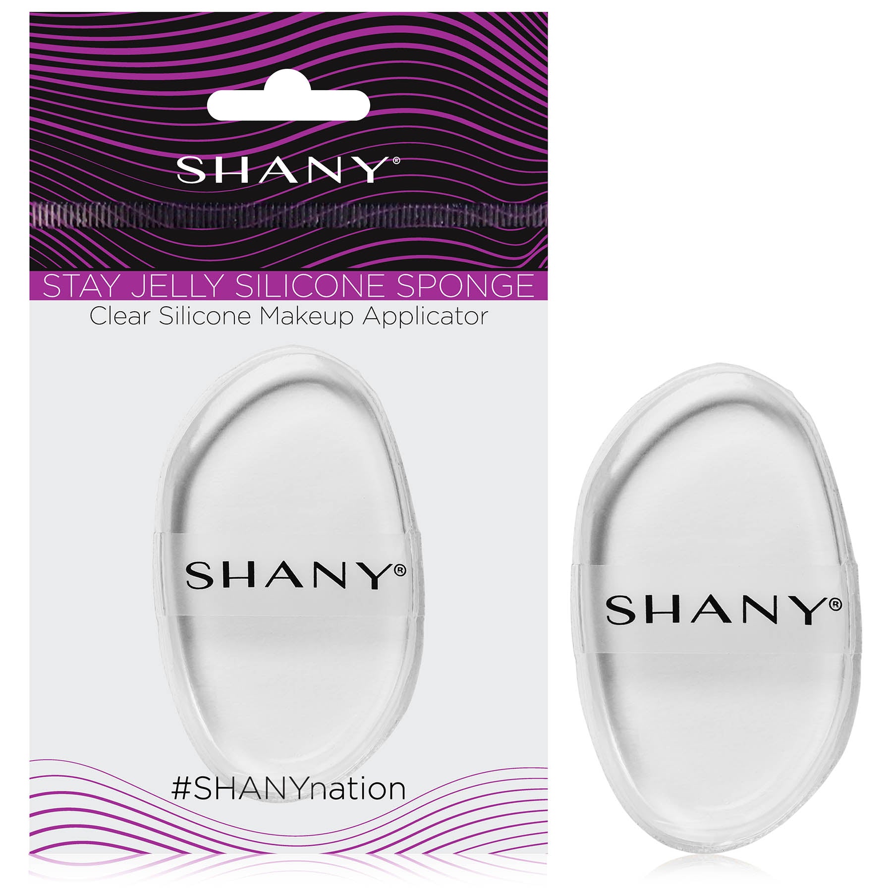 Stay Jelly Silicone Blender Sponge Set - Soft Makeup Sponge for Flawless Foundation Application - Perfect for Liquid, Cream & Powder Cosmetics - Home & Travel Beauty Essential