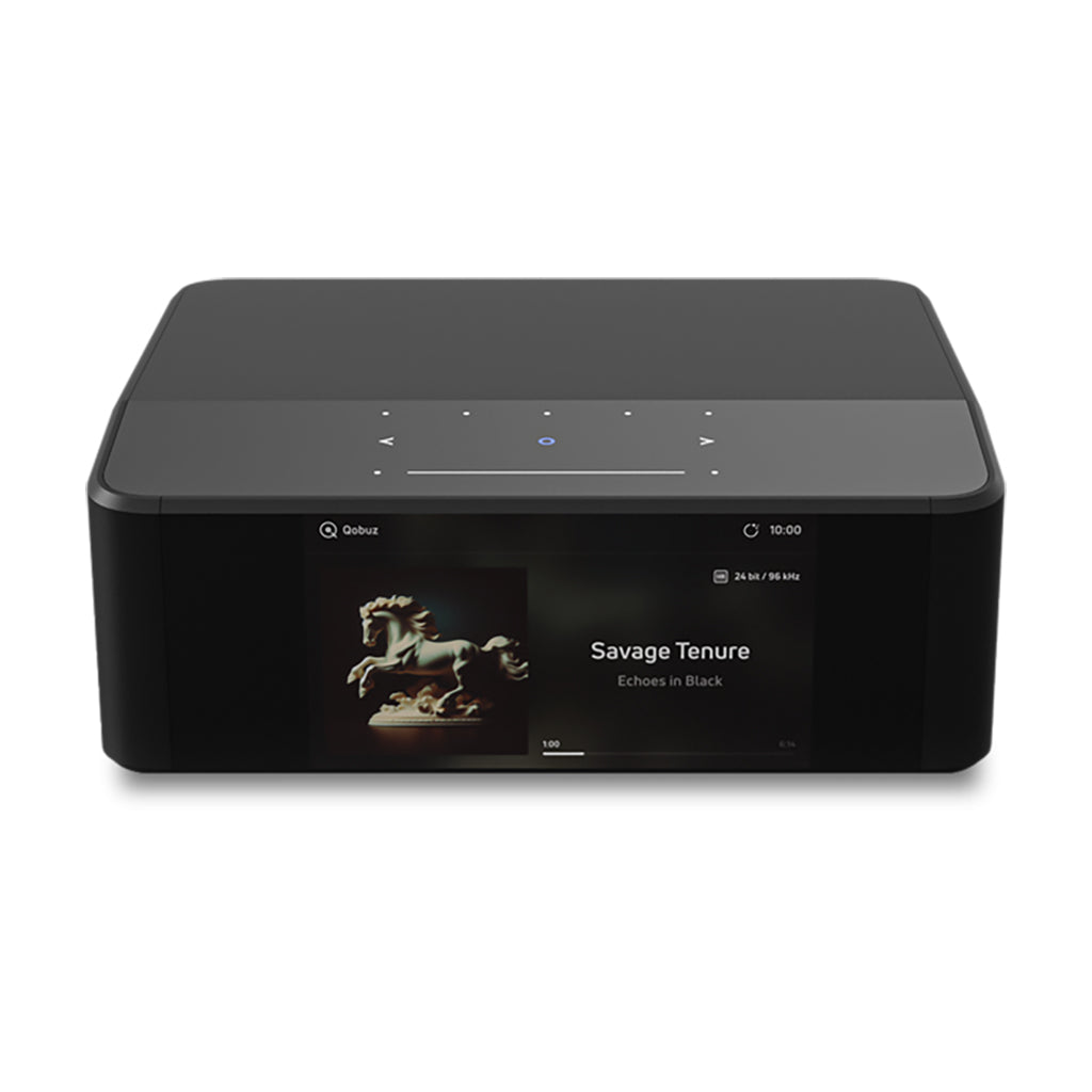 Bluesound NODE ICON Wireless Hi-Res Audio Streamer & Music Server with Built-in DAC - Perfect for Home Theater & Multi-Room Audio Systems