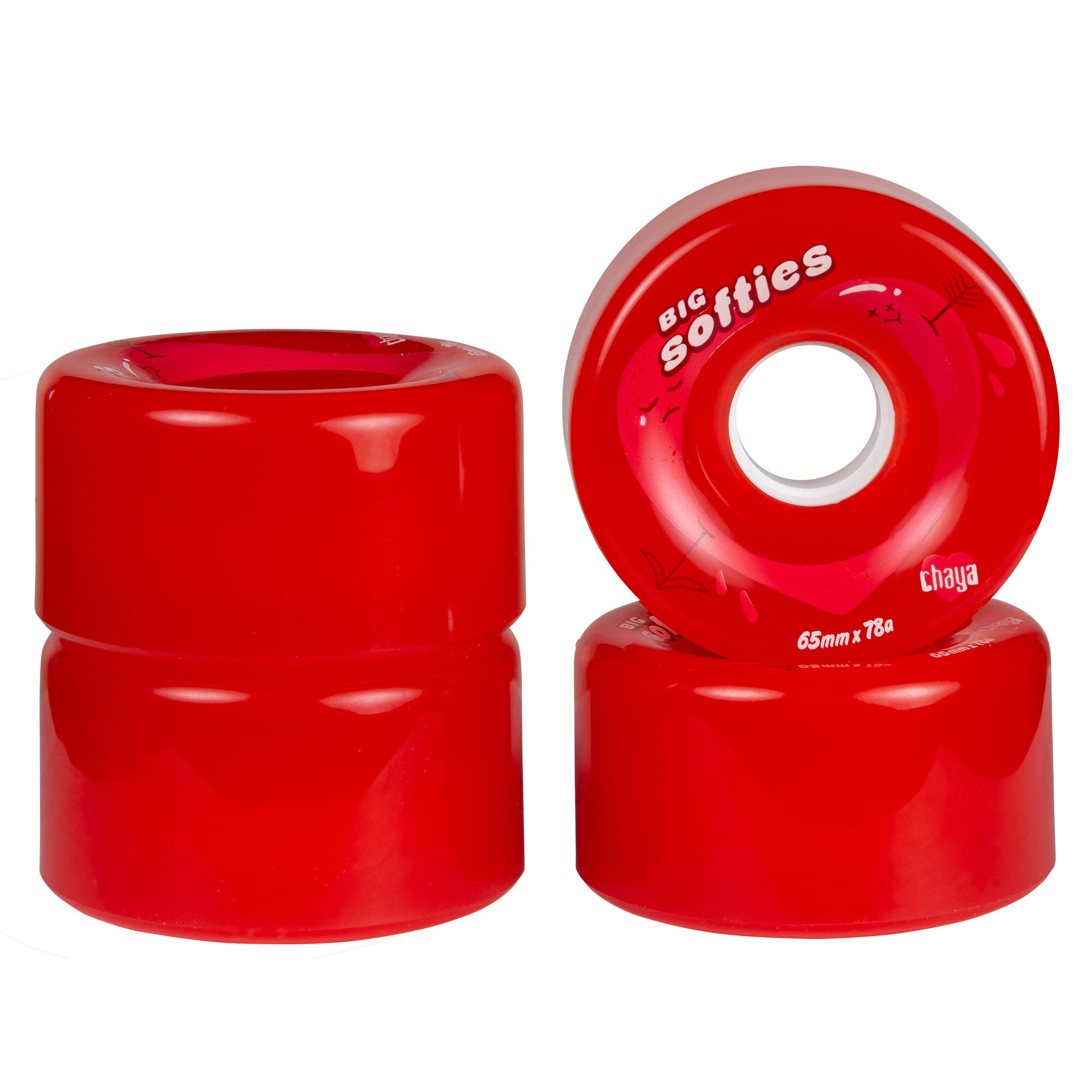 Big Softie's Clear Red - Premium Soft & Comfortable Slippers for Men & Women - Perfect for Home, Office & Indoor Relaxation