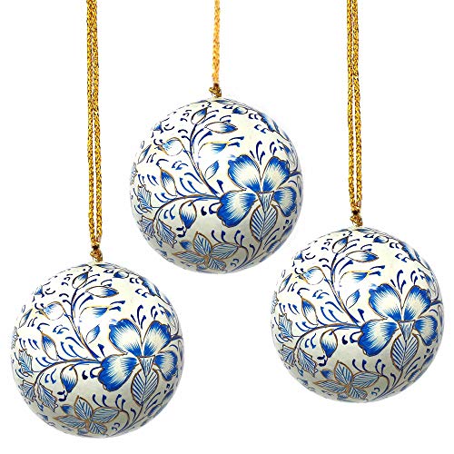 Blue Christmas Floral