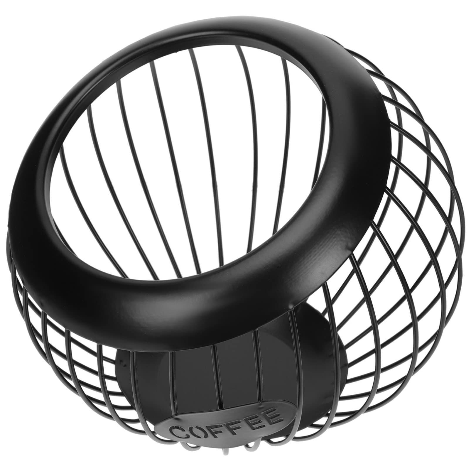 1pc Wrought Iron Storage Basket - Rustic European Style Organizer for Food, Dry Fruits & Kitchen Essentials | Perfect for Pantry, Countertop & Farmhouse Decor