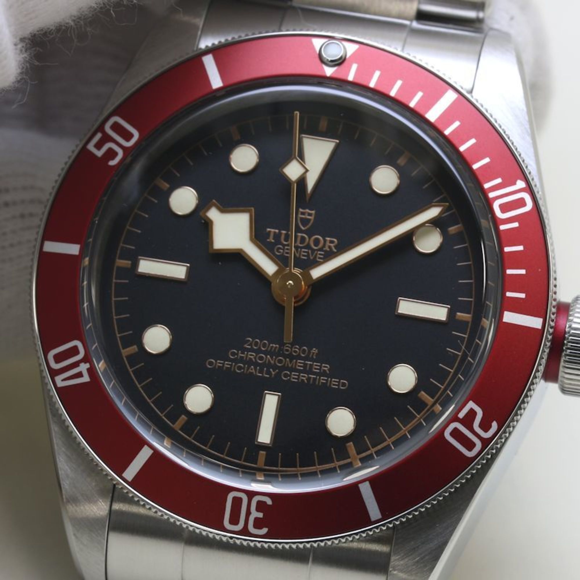 Black Bay Stainless Steel Watch - Waterproof & Durable with Warranty & Gift Box - Perfect for Diving, Business & Everyday Wear