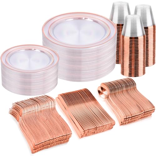 Clear Rose Gold