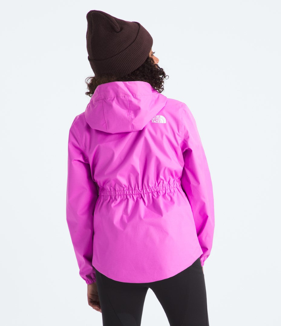 Antora Waterproof Rain Jacket for Girls - Lightweight & Breathable Outerwear for School, Hiking, and Outdoor Adventures