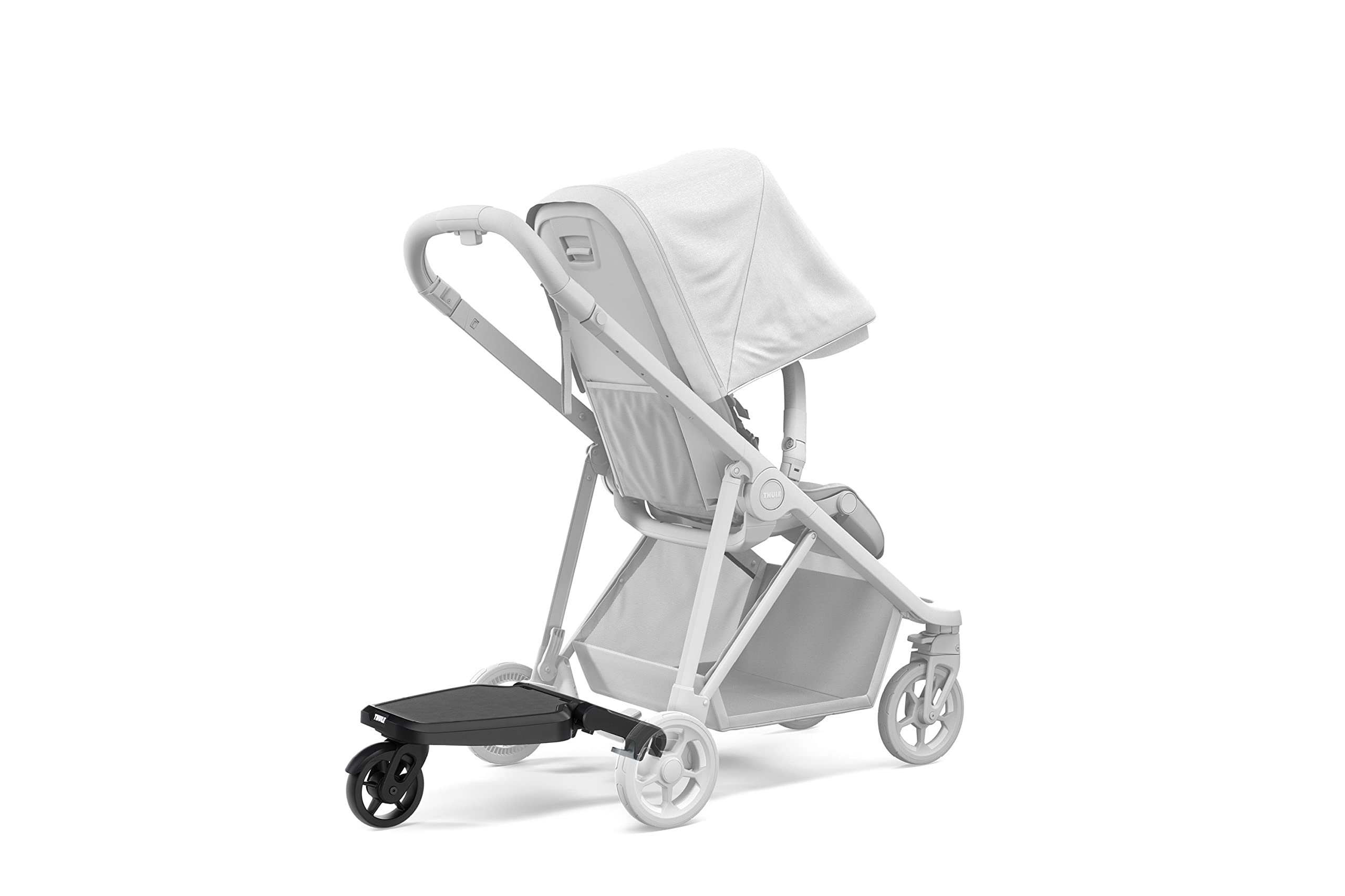 Thule Stroller Rider Board - Universal Stroller Accessory for Kids, Toddler Standing Platform with Easy Attachment - Perfect for Jogging, Shopping & Travel