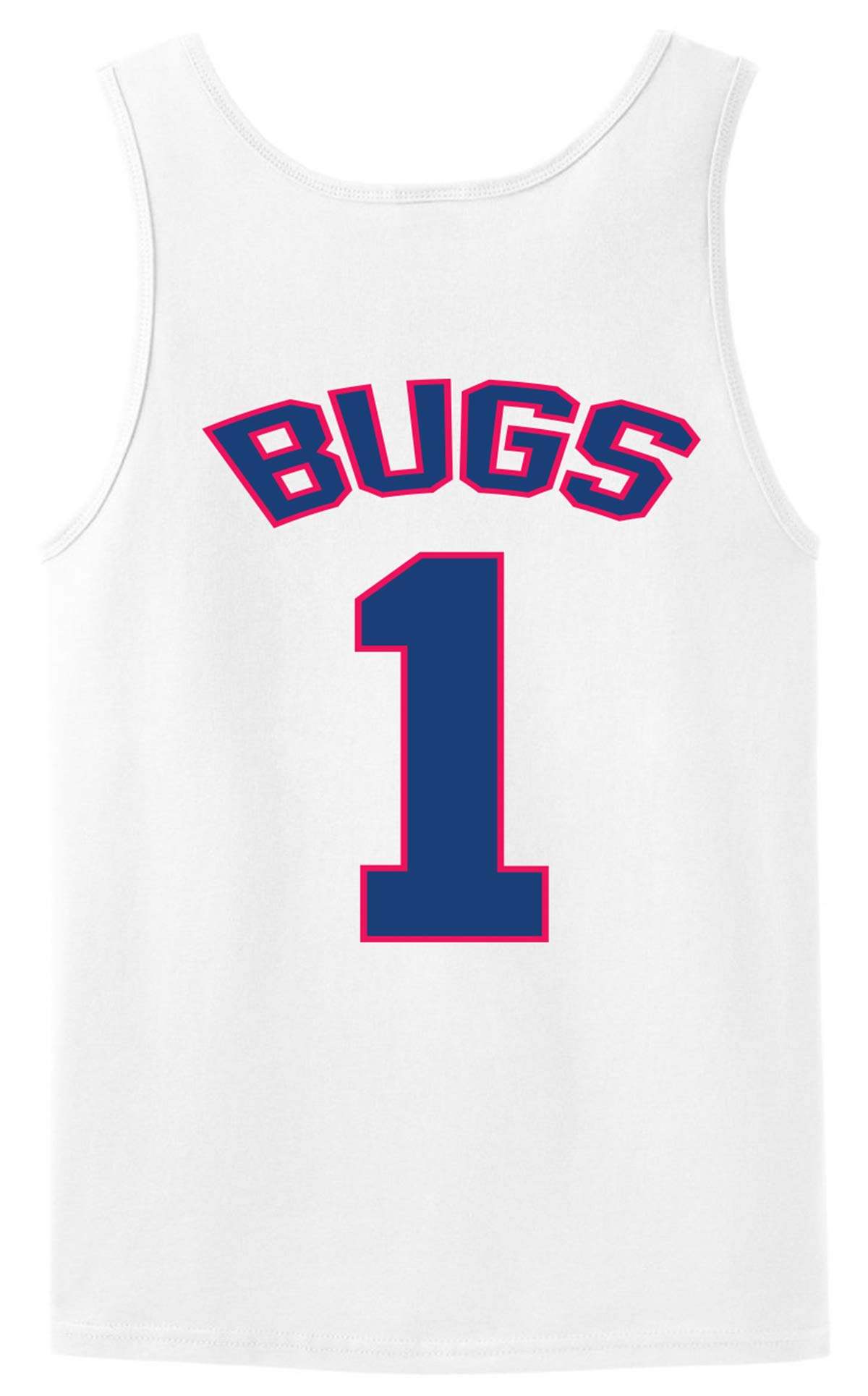 White Bugs Bunny Tune Squad Jersey Tank Top - Shedd Shirts | Basketball Jersey for Men & Women | Perfect for Cosplay, Sports & Casual Wear