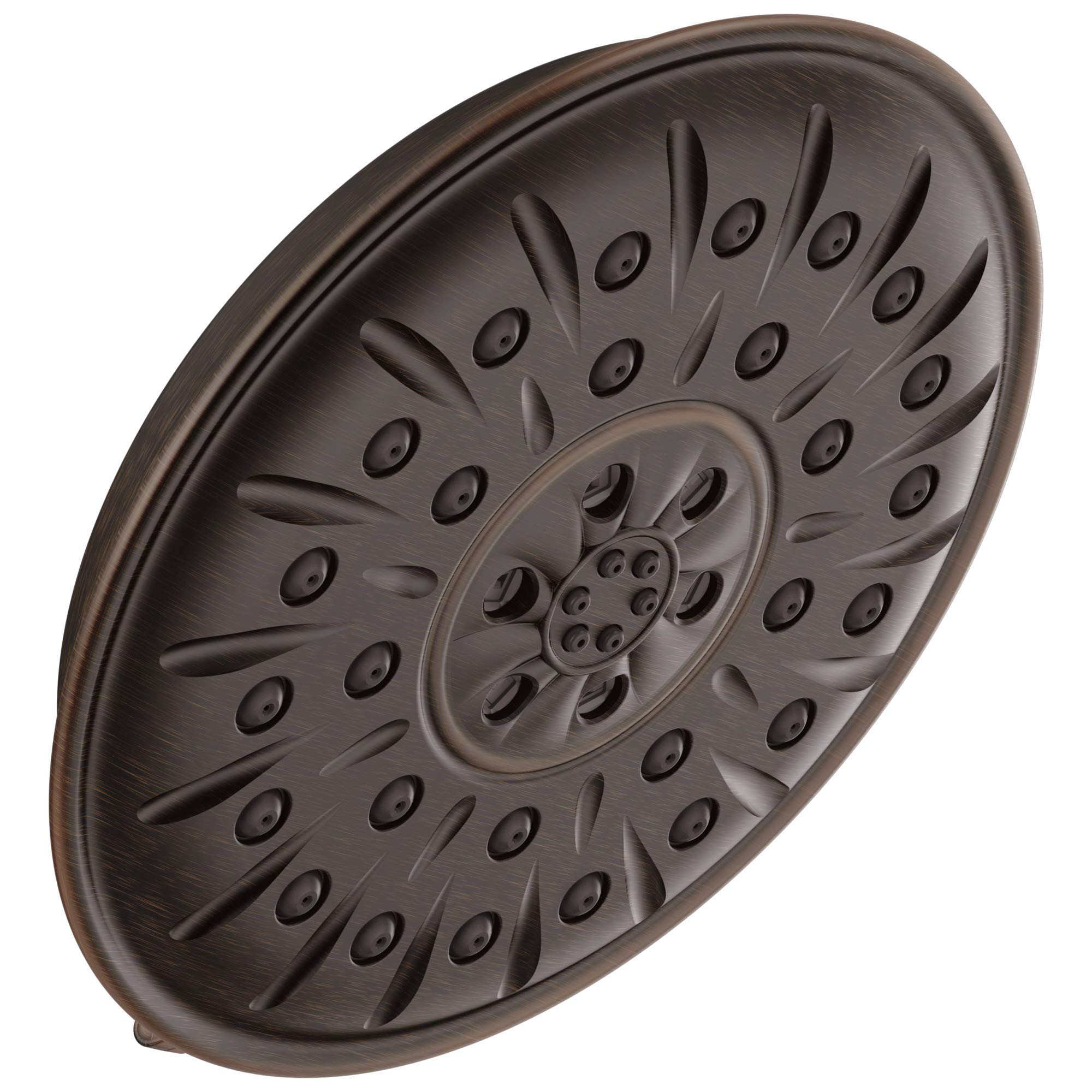 Delta Faucet 4-Spray Touch-Clean Shower Head with H2OKinetic Technology - PowerDrench & UltraSoak Spray - Venetian Bronze (Model 52487-RB) - Perfect for Luxury Bathrooms & Spa-Like Showers