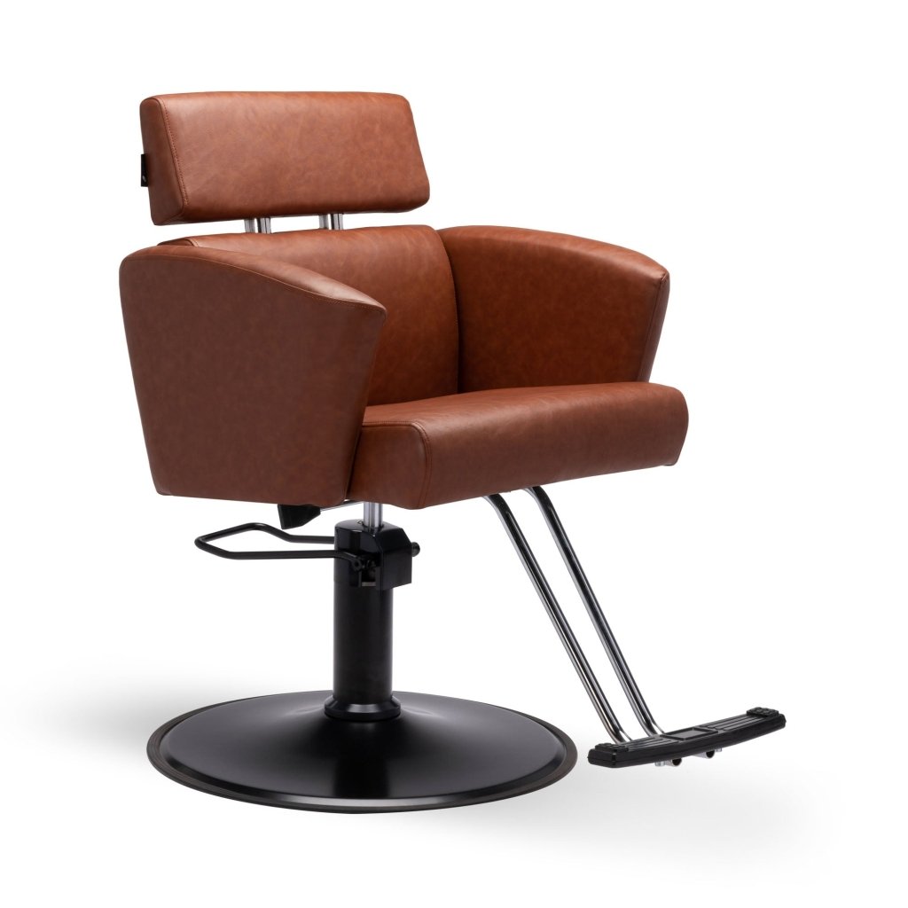 Lanvain Maduro Styling Chair - Adjustable Salon Chair for Hair, Makeup & Tattoo - Multi-Purpose Beauty Styling Chair 12169 - Perfect for Salons, Spas & Home Use