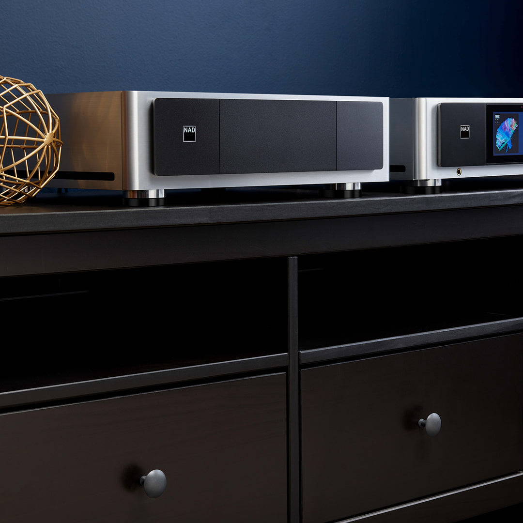 NAD M23 Stereo Power Amplifier - High-Performance Audio Amplifier for Home Theater & Hi-Fi Systems | Perfect for Audiophiles & Music Enthusiasts
