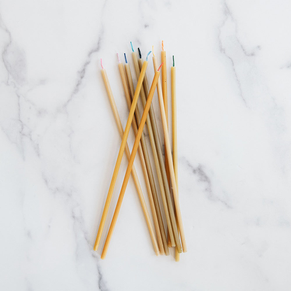 Premium Beeswax Candles - 100% Natural, Eco-Friendly, Long-Lasting for Home Decor, Meditation & Romantic Ambiance