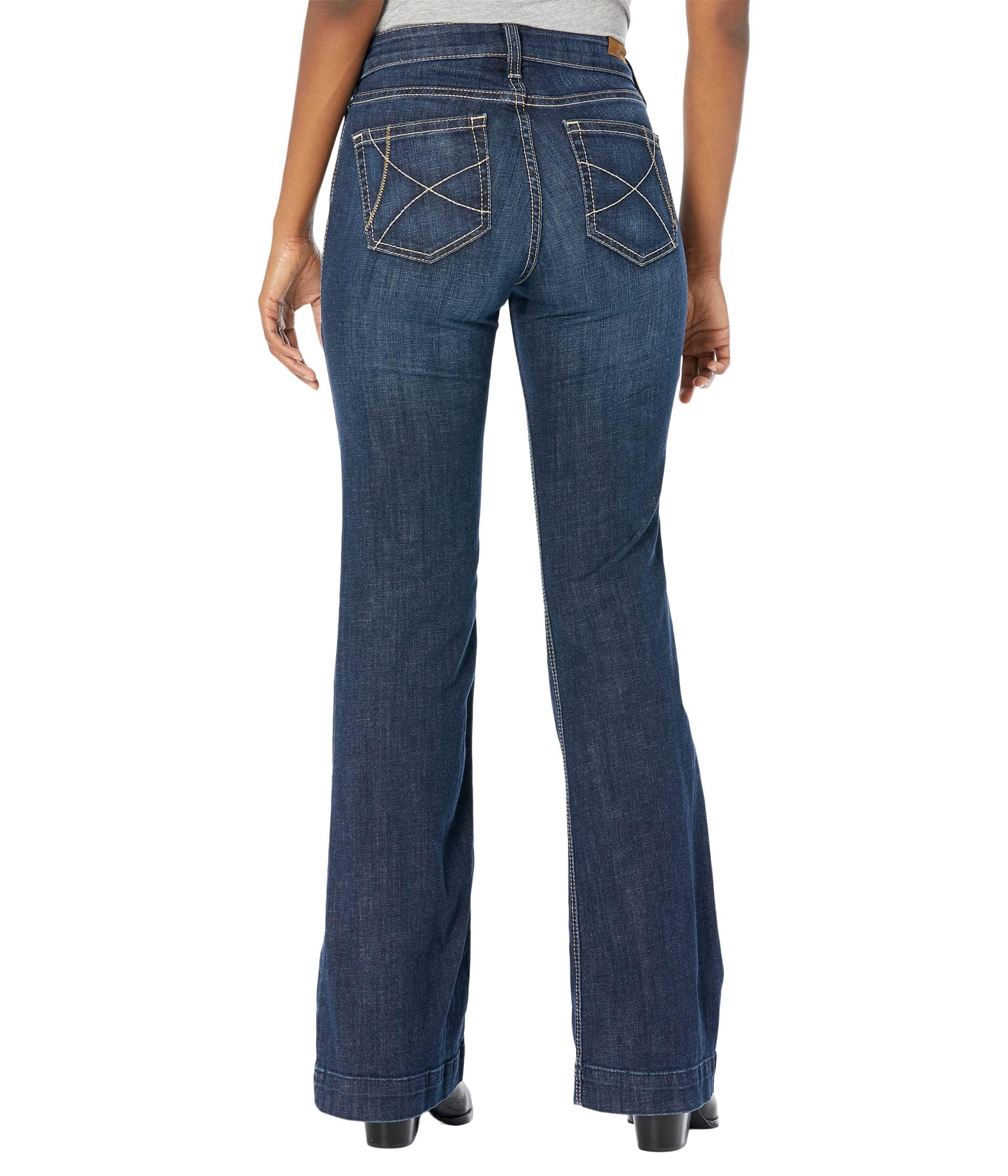 ARIAT Women's Slim Fit Ella Wide Leg Dress Pants - Comfortable Stretch Work Trousers for Office, Business Casual & Professional Wear