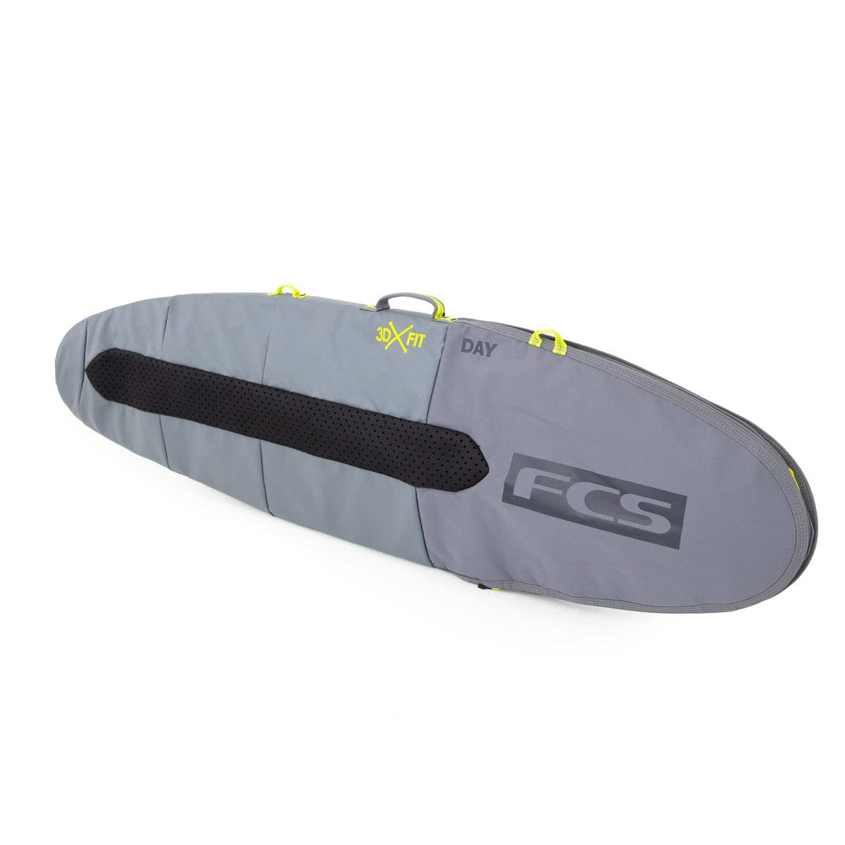 FCS Day Long Board Bag - Premium Surfboard Travel Cover for Protection & Storage - Perfect for Surf Trips, Beach Days & Board Transportation