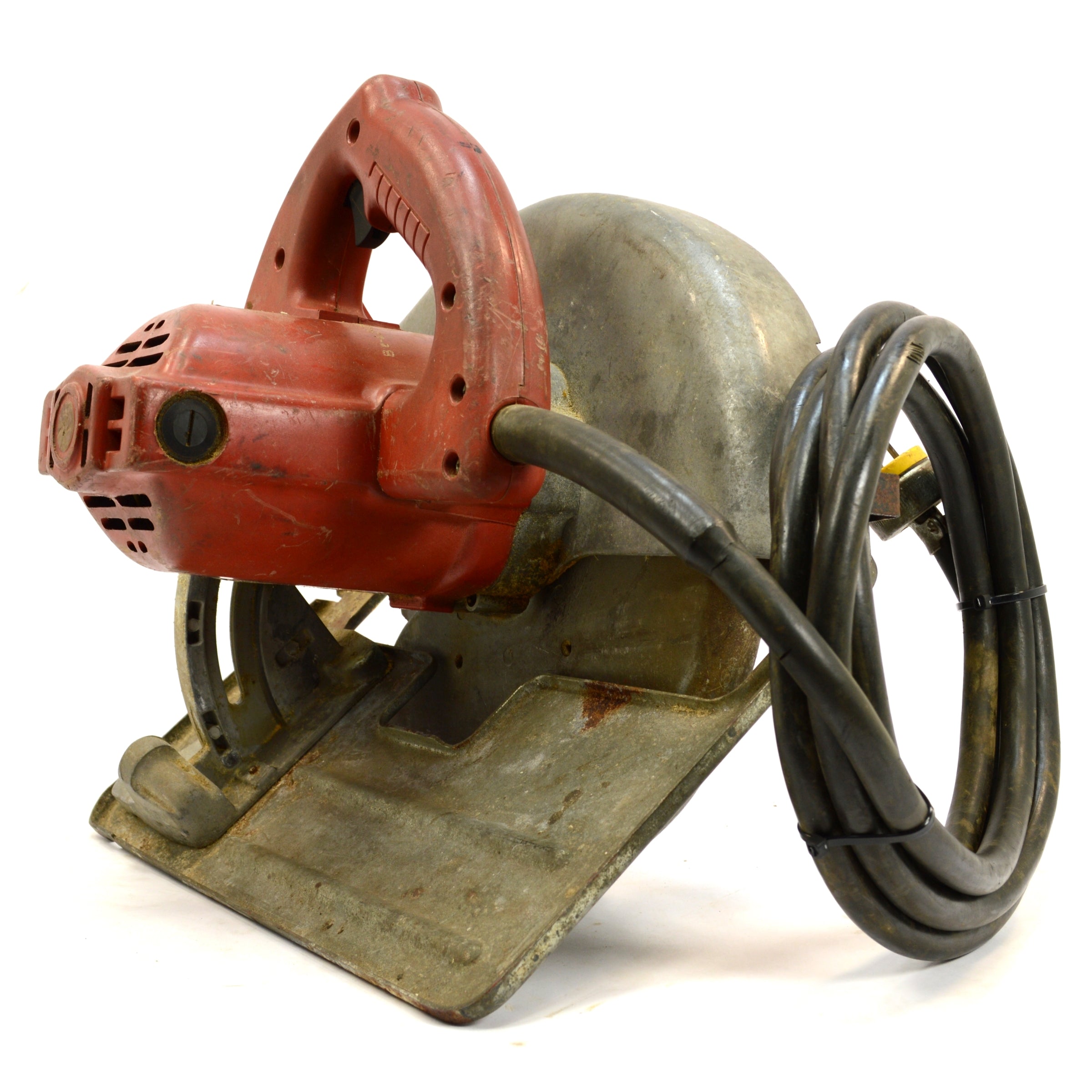 Heavy Duty Milwaukee Circular Beam Saw No. 6460 with 10.25-Inch Blade - 5200 RPM, 15 AMP - Perfect for Professional Woodworking and Construction Projects