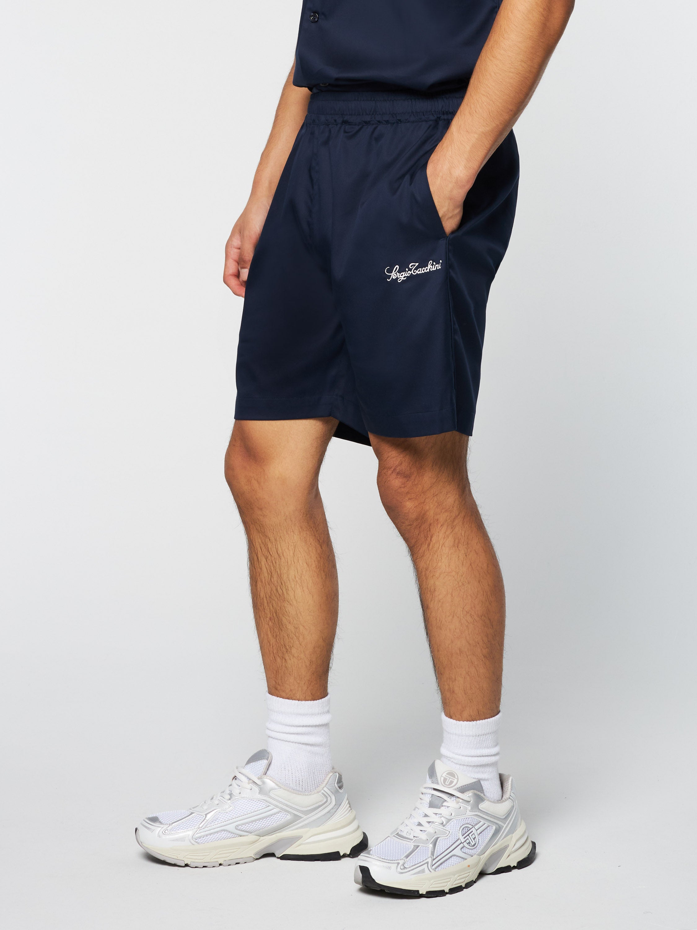 Giorgio Lounge Shorts in Maritime Blue - Comfortable Casual Wear for Men | Perfect for Home, Beach & Summer Outings