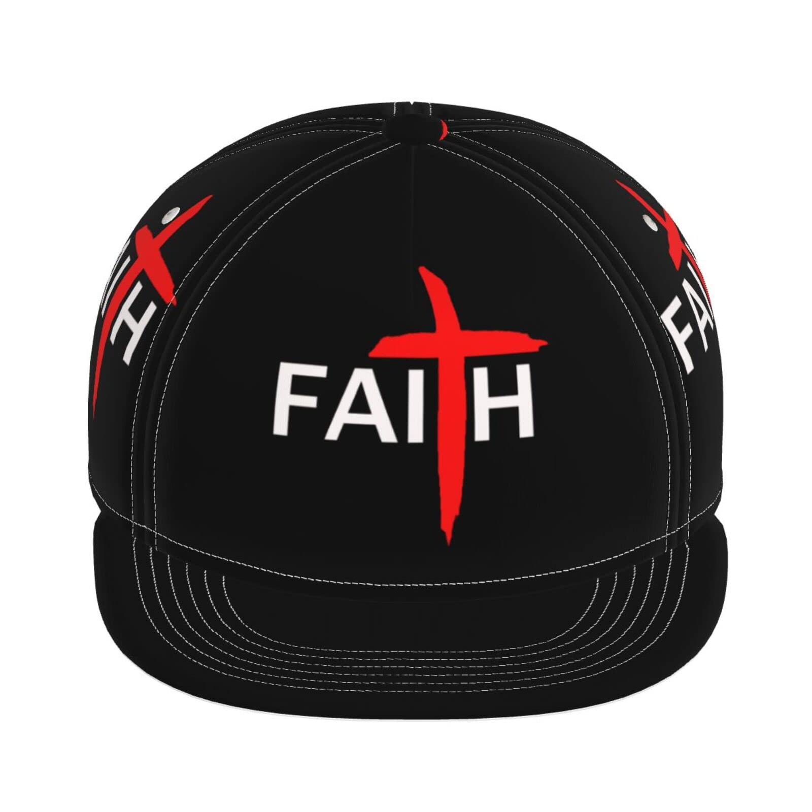 DARLEKS Flat Bill Brim Baseball Cap - Adjustable Hip Hop Trucker Hat for Men & Women - Stylish Snapback Hat for Streetwear, Hip Hop Fashion, and Outdoor Activities