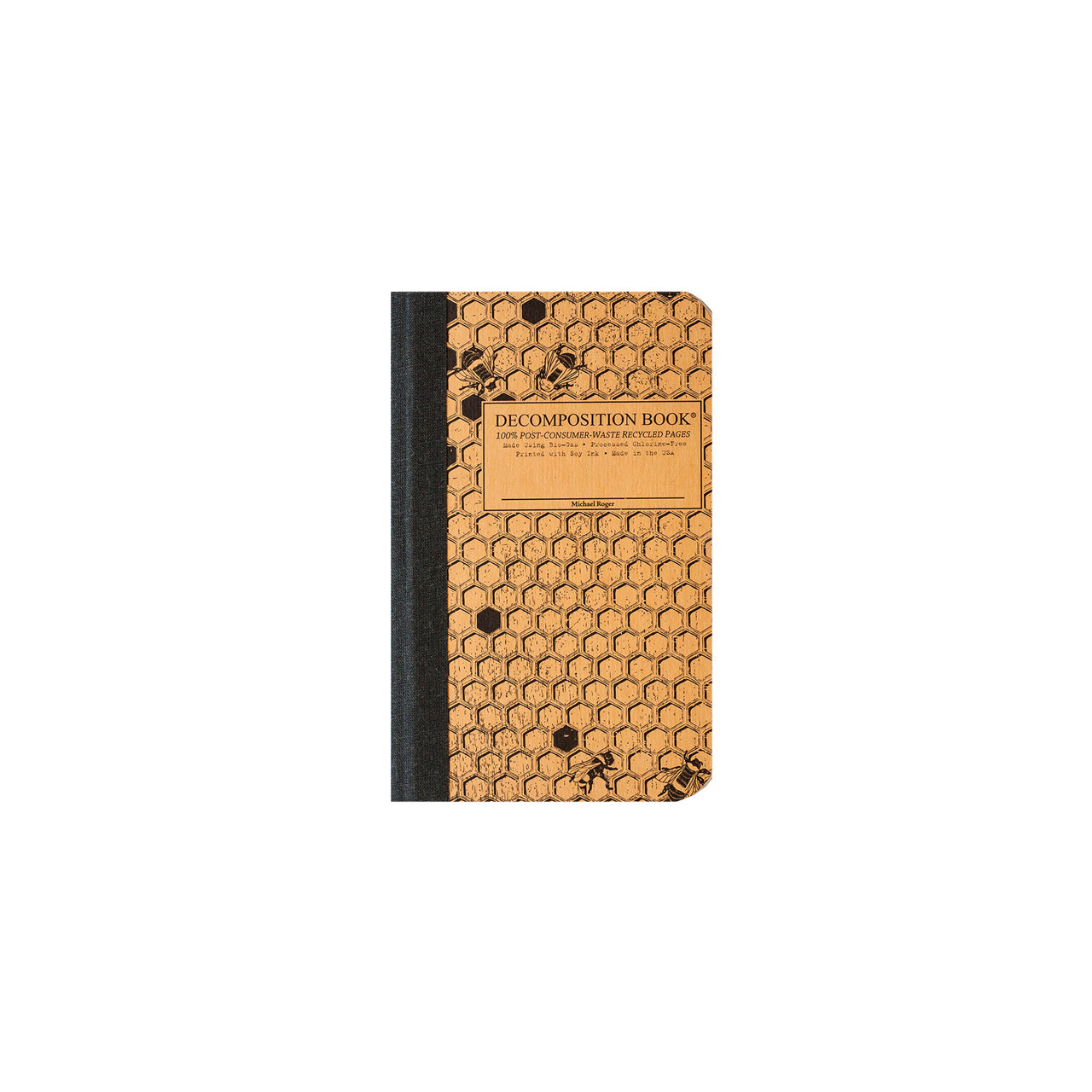 Honeycomb Pocket Notebook - Small Grid Journal for Travel, Work & School - Portable Mini Notebook for Notes, Sketches & Ideas - Perfect for Students, Professionals & Artists