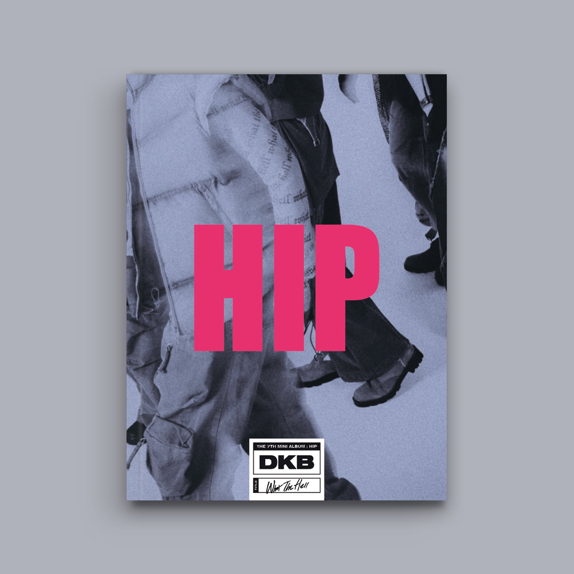 DKB 7th Mini Album 'HIP' - K-Pop Music CD with Photobook & Poster - Perfect for K-Pop Fans and Collectors