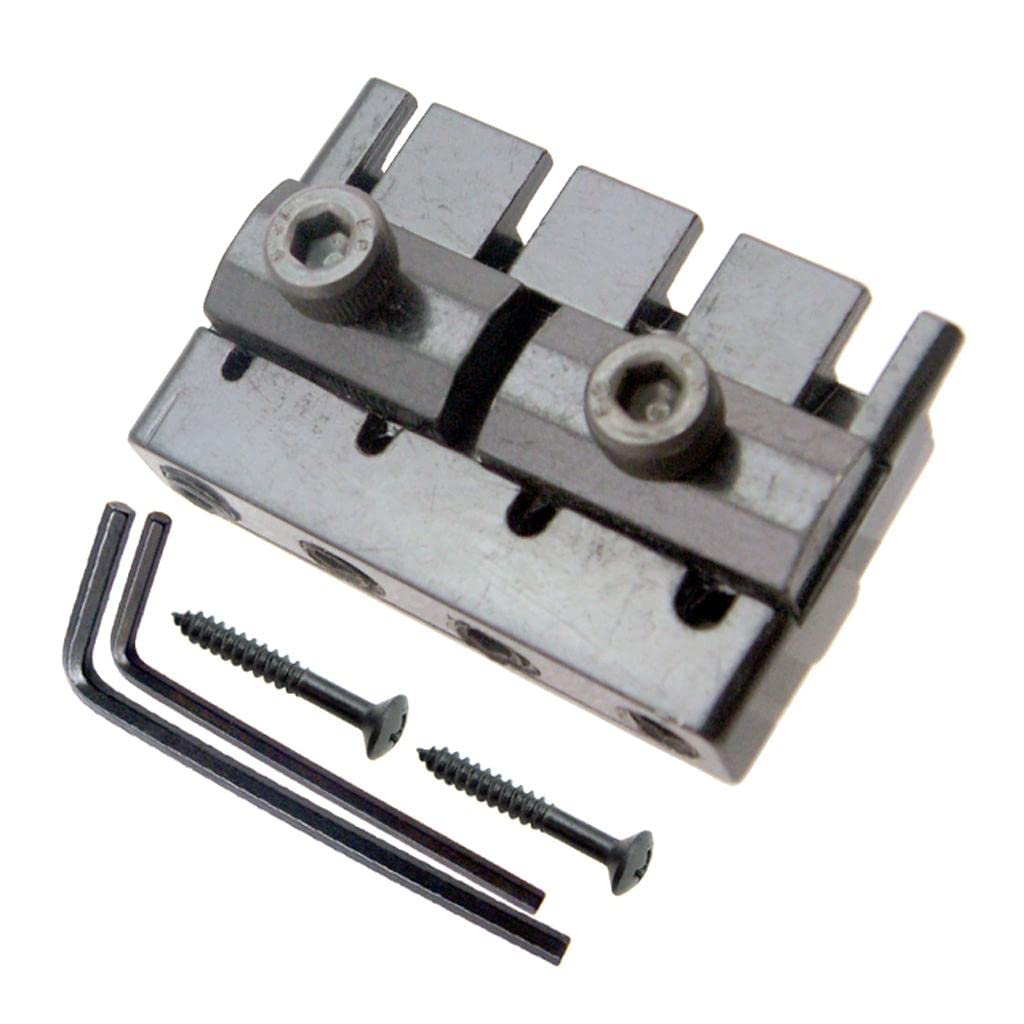 4-Piece Bass Guitar Locknut Set - Premium String Locks for Electric Bass Guitar - Perfect for Tuning Stability & String Replacement - Ideal for Musicians & Performers