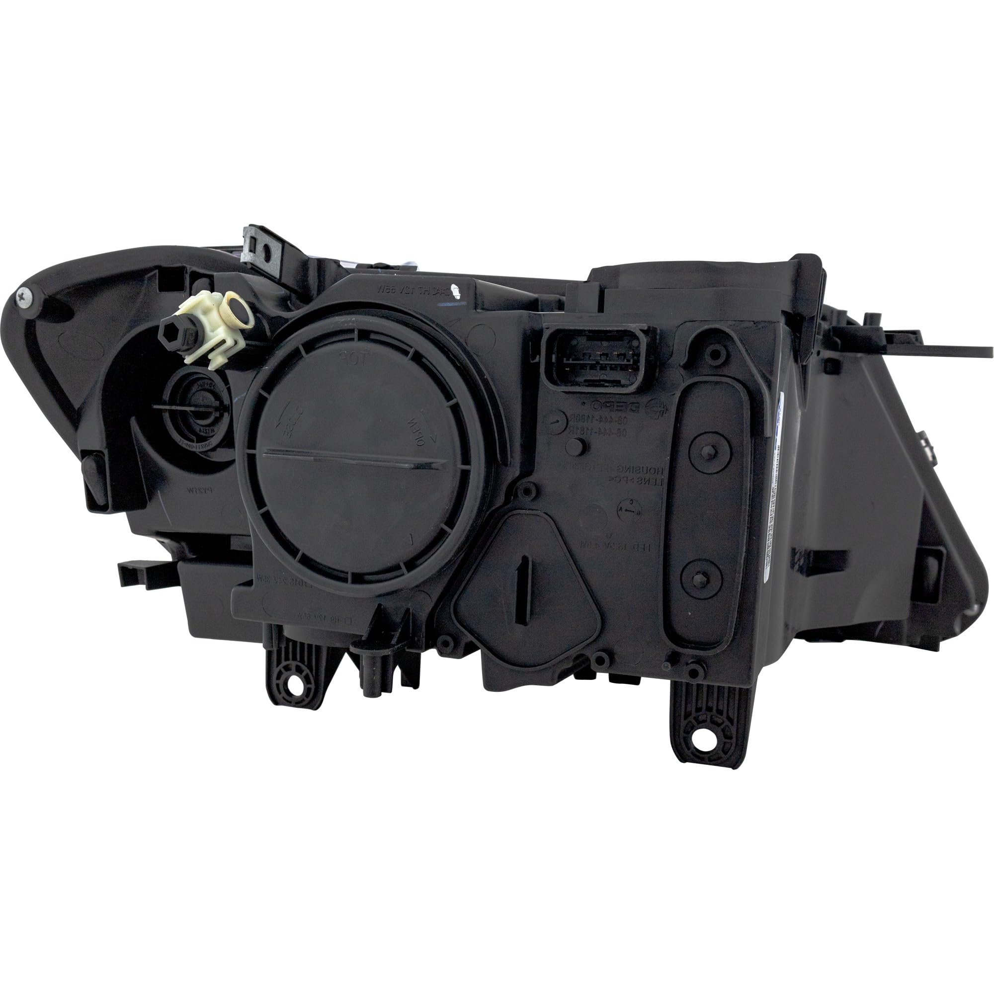 Go-Parts Replacement Headlight Assembly for BMW X3 2011-2014 - Left (Driver Side) Halogen Compatible with 2012 2013 Models - Perfect for Night Driving & Enhanced Visibility
