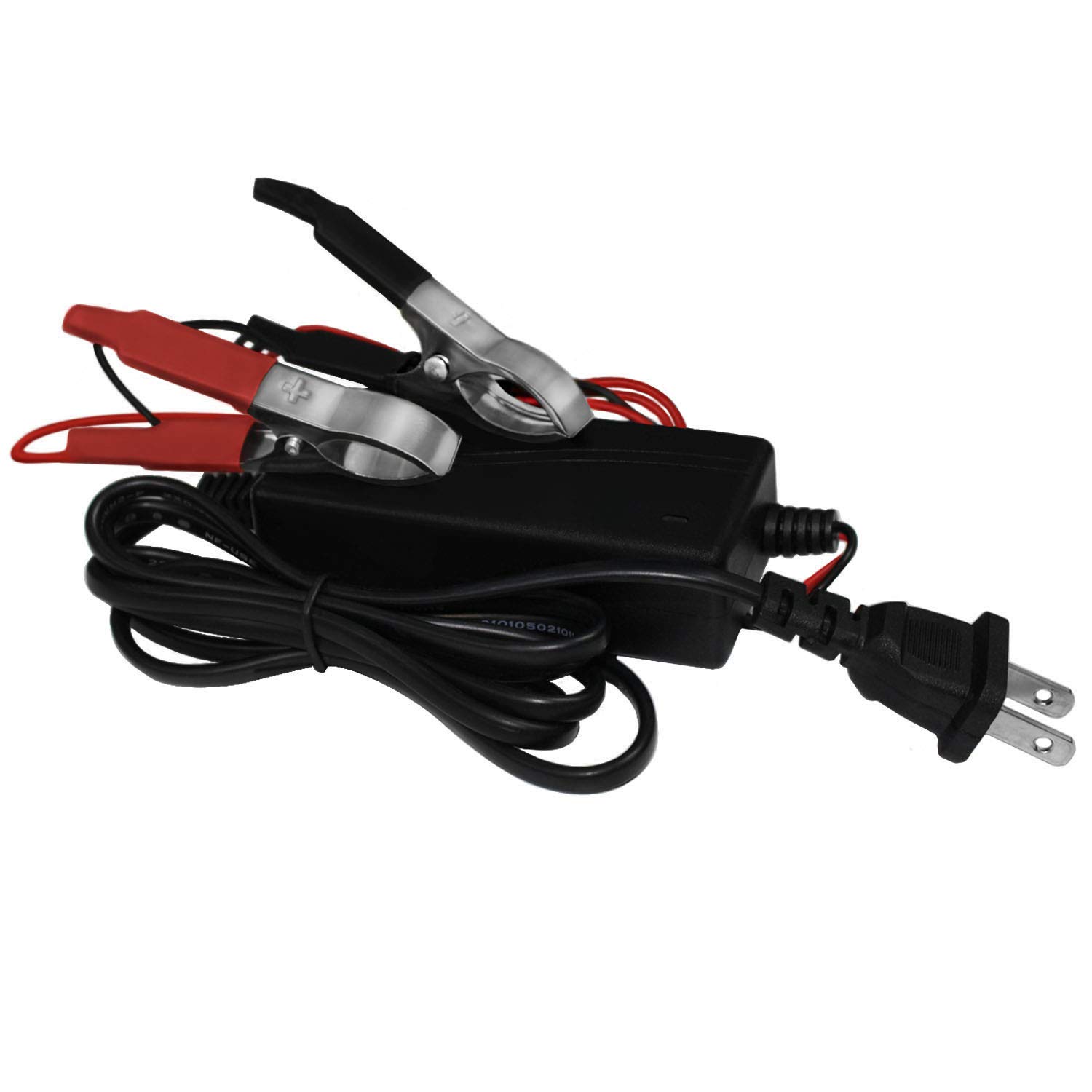 Mighty Max 12V 1Amp SLA Battery Charger & Maintainer for Yuasa NPH3.2-12 - Perfect for Motorcycles, ATVs, and Power Sports Vehicles