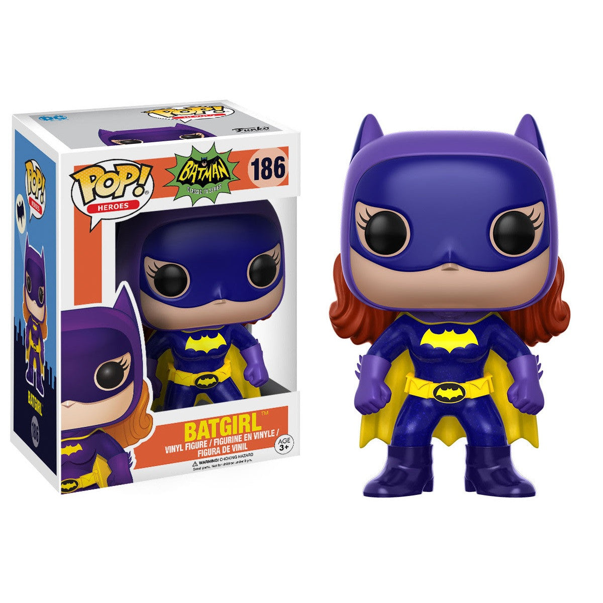 Vintage 1960s Classic Batman Pop! Vinyl Figure - Batgirl 1966 TV Series Collectible - Perfect for Superhero Fans, Comic Book Collectors & Home Decor