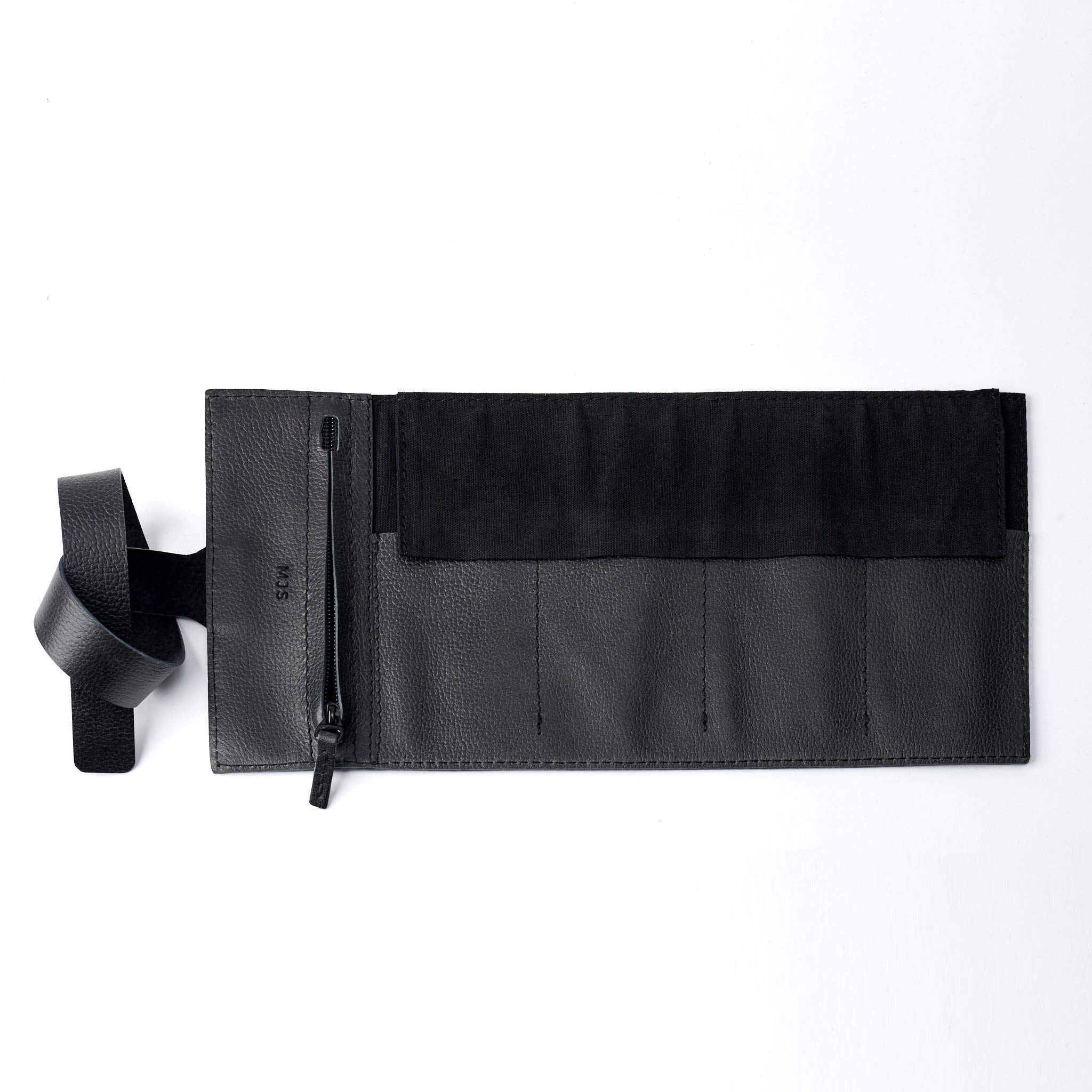 Premium Leather Watch Roll for Men - Black 3-Watch Travel Storage Pouch & Organizer Case | Fits Rolex, Apple Watch Bands & Luxury Watches | Perfect Gift for Him, Business Travel & Watch Collectors