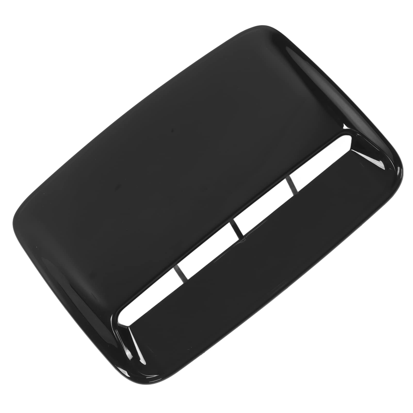 Universal Car Hood Vent Scoop - Glossy Black Bonnet Air Intake Trim Cover | High-Performance Engine Cooling | Perfect for Muscle Cars, Sports Cars & Off-Road Vehicles
