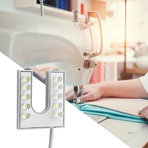 GUBA High Brightness LED Sewing Machine Light - U-Shaped Energy Saving Work Lamp with Eye Protection for Sewing, Tattoo, Workbench & Reading - Perfect for Crafting, DIY Projects & Home Office Workspaces