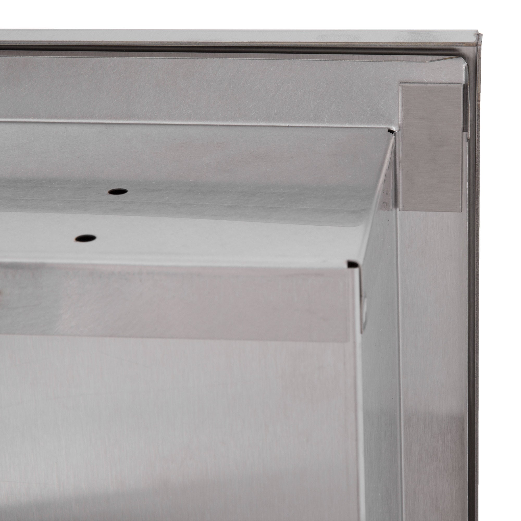 Bobrick B36903 TrimLine Series Recessed Paper Towel Dispenser & Waste Receptacle - Satin Finish for Restrooms, Offices & Commercial Spaces