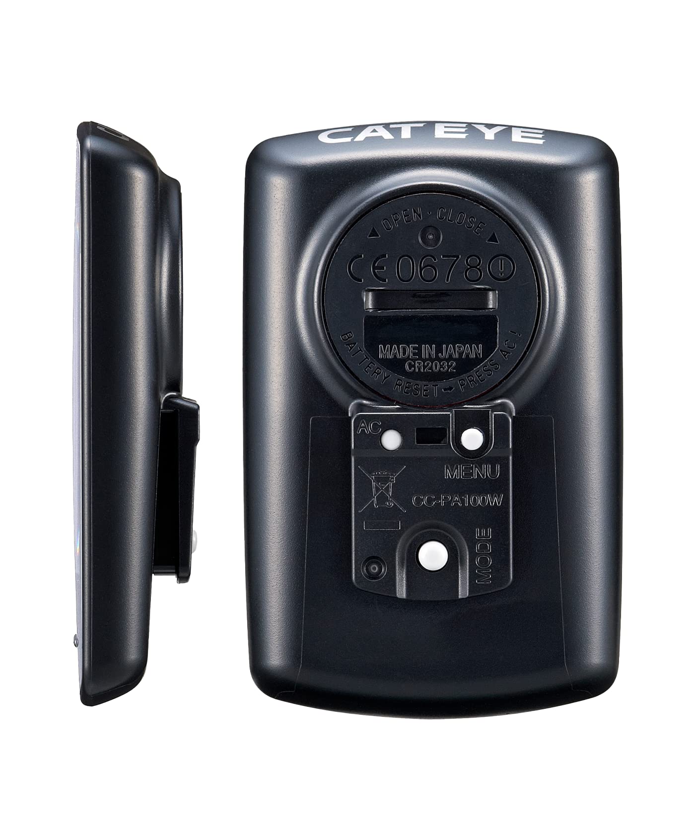 CATEYE Padrone Wireless Bike Computer - Cycling Speedometer & Odometer with Large Display for Road & Mountain Bikes - Perfect for Commuting, Training & Outdoor Adventures