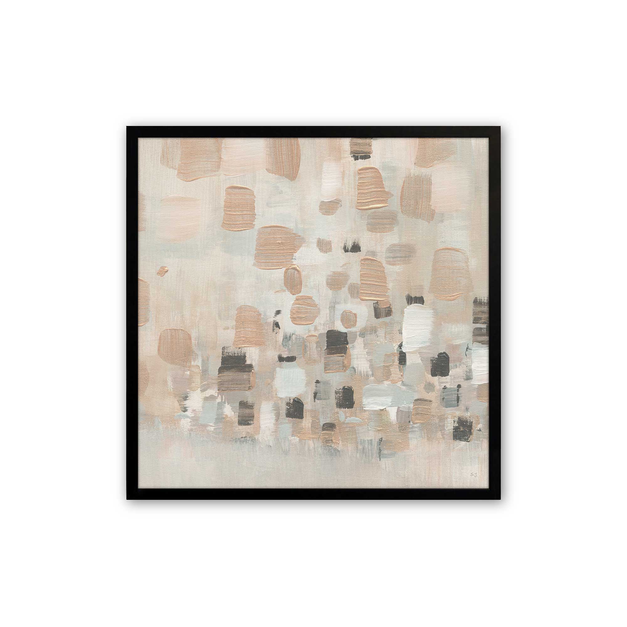 Earthen Harmony Abstract Print Wall Art - Modern Boho Home Decor for Living Room, Bedroom & Office