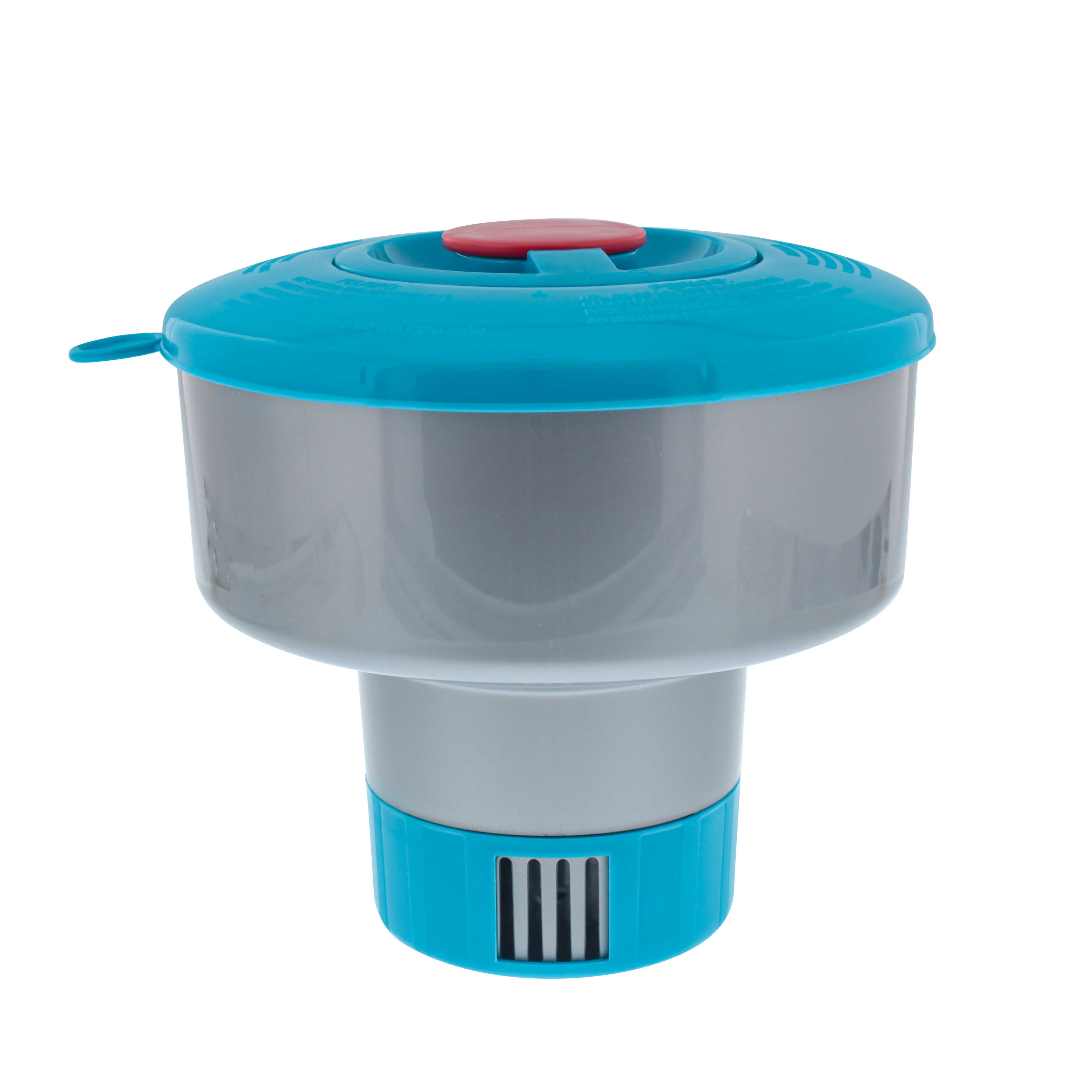 U.S. Pool Supply 3-Inch Chlorine Tablet Floater Dispenser with Pop-Up Refill Indicator - Holds 3 Chlorine Tablets for Crystal Clear Swimming Pool Water - Perfect for In-Ground & Above Ground Pools